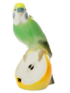 Скульптура ф. Волнистый попугайчик Кеша (высота 13 см)