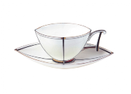 Чашка с блюдцем чайная 180 мл форма Ковчег рисунок Ковчег
