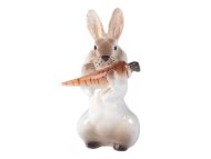 Скульптура ф.Заяц с морковкой 3 (9,3 см)