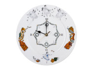 Часы декоративные 270 мм форма Европейская 2 рисунок Жизель